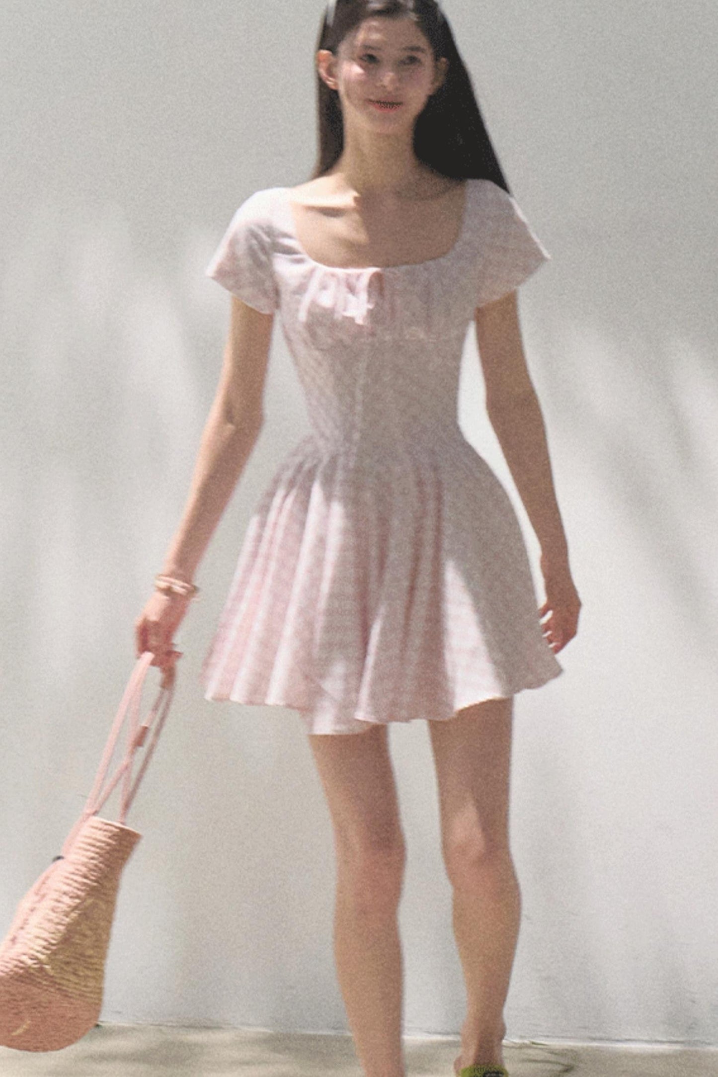 Tencel Bow Tie Dress