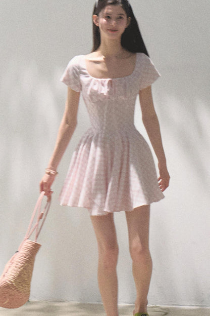 Tencel Bow Tie Dress