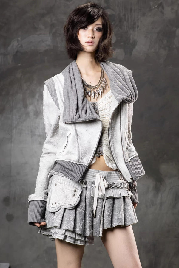 Stacked Collar Jacket