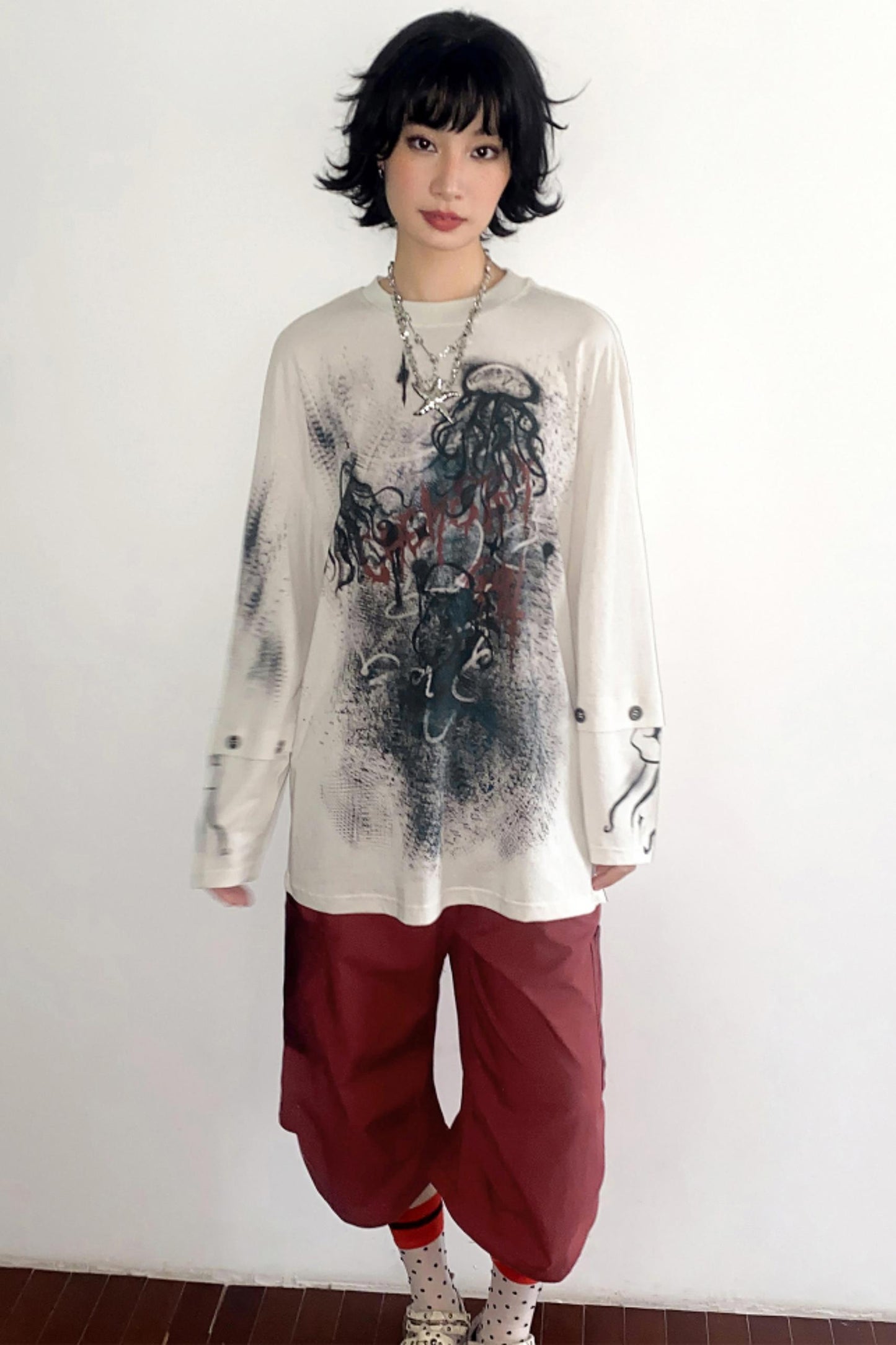 Tidal Gravity Peplum Tee