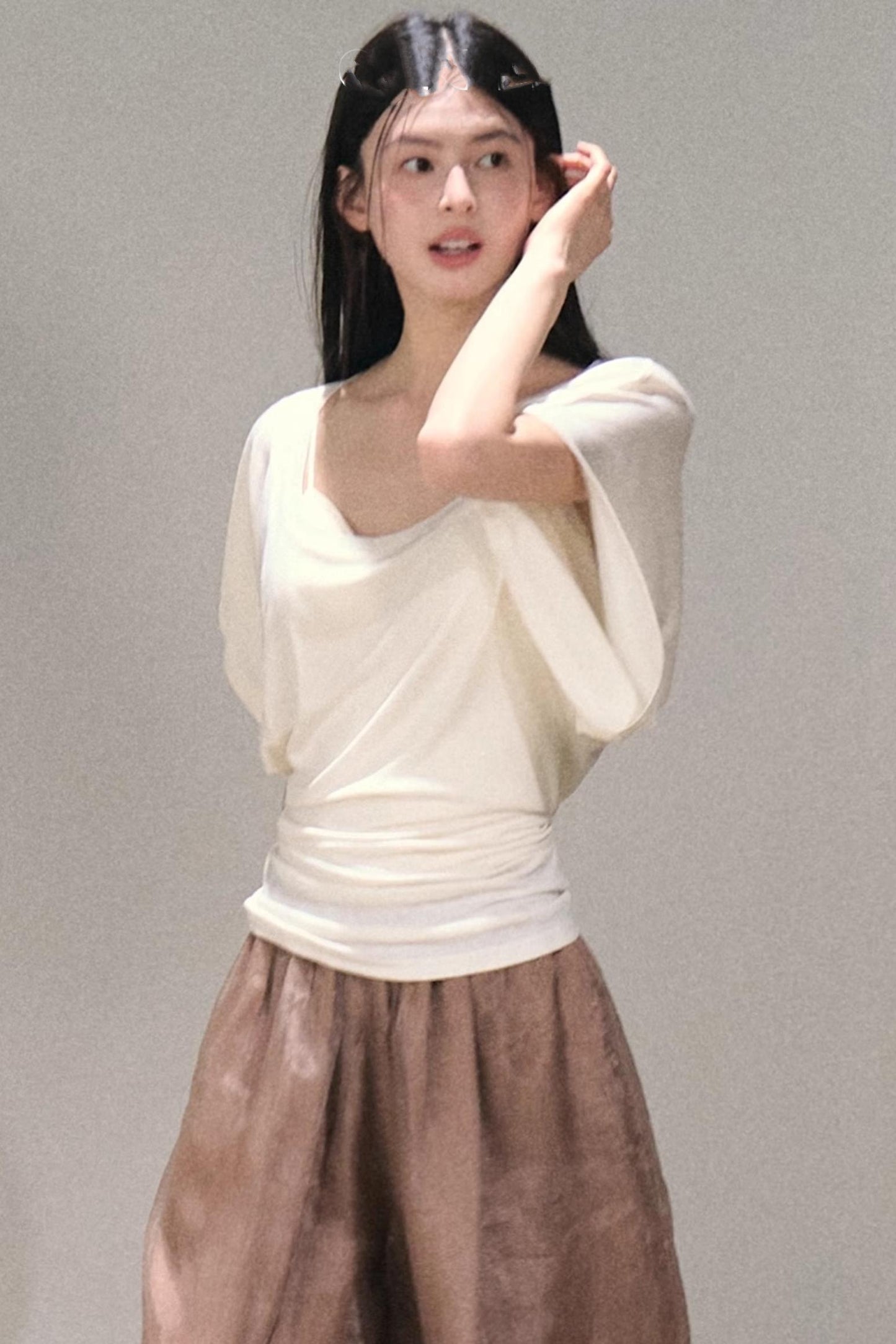 Saturated Weekend Wool Knit Top