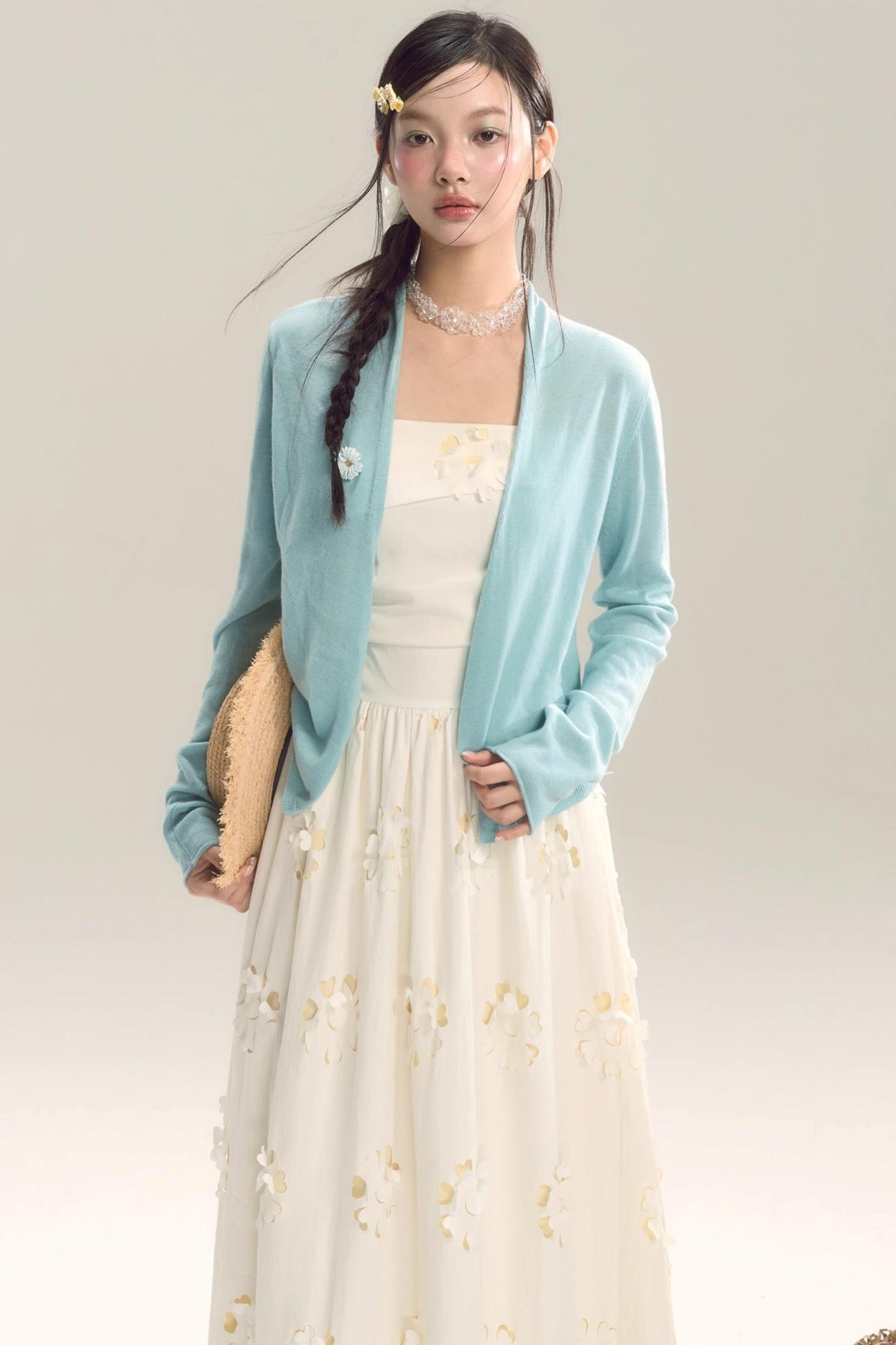 Sassy Daisy Wool Cardigan