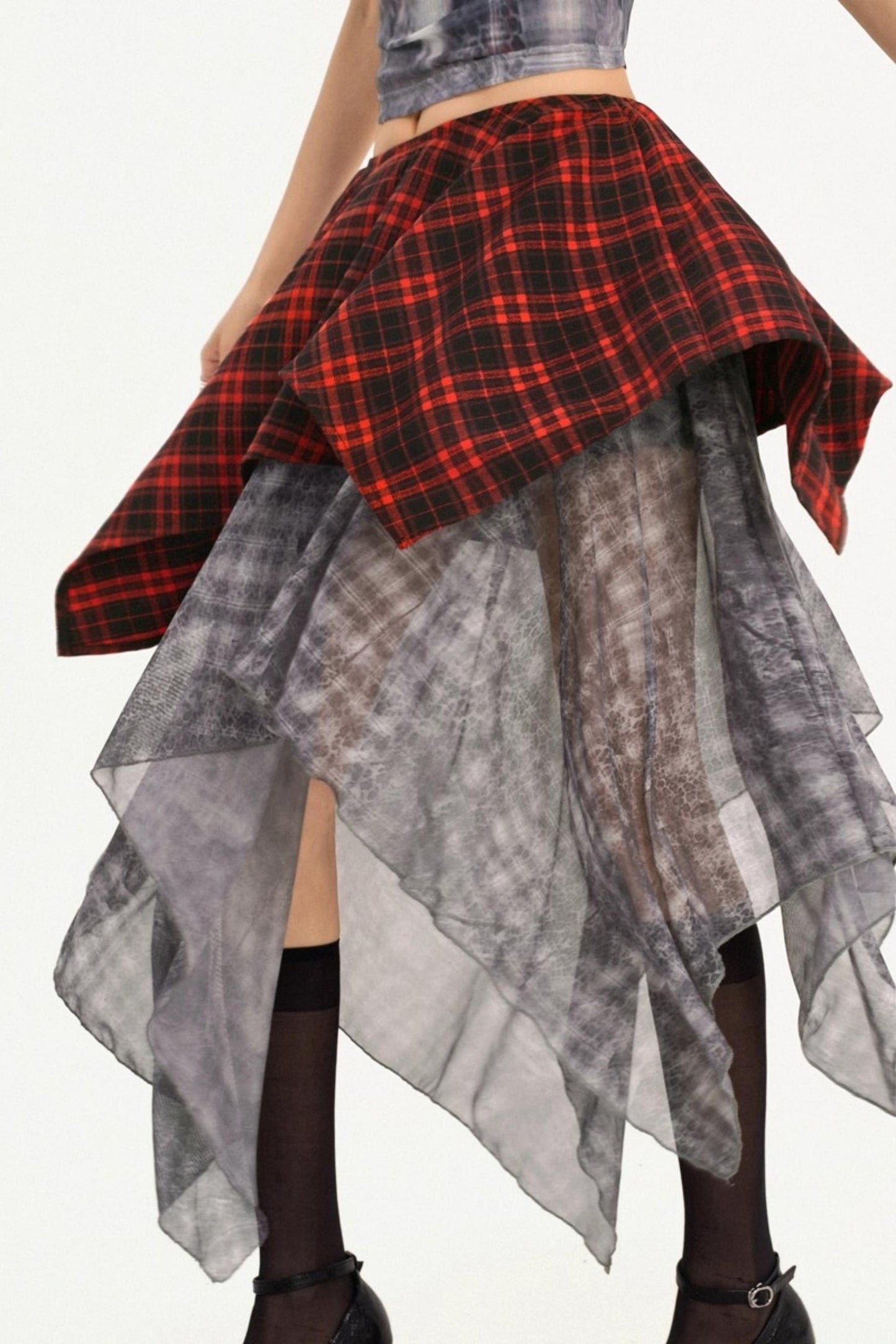 Original American Retro Layered Skirt