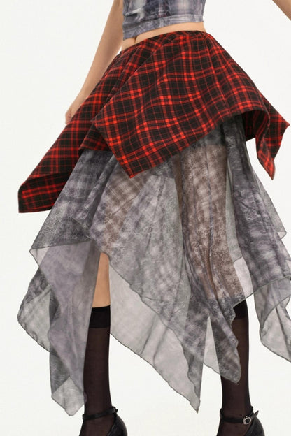 Original American Retro Layered Skirt