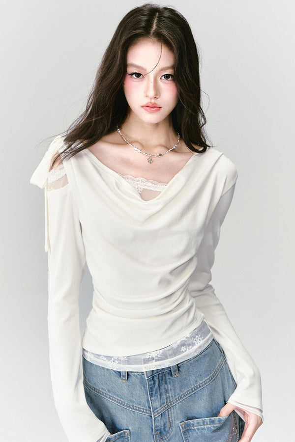 Pure Desire Lace Knit Top Set-Up