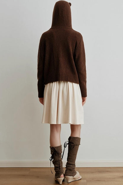 Chenille Lace-Up Sock Covers