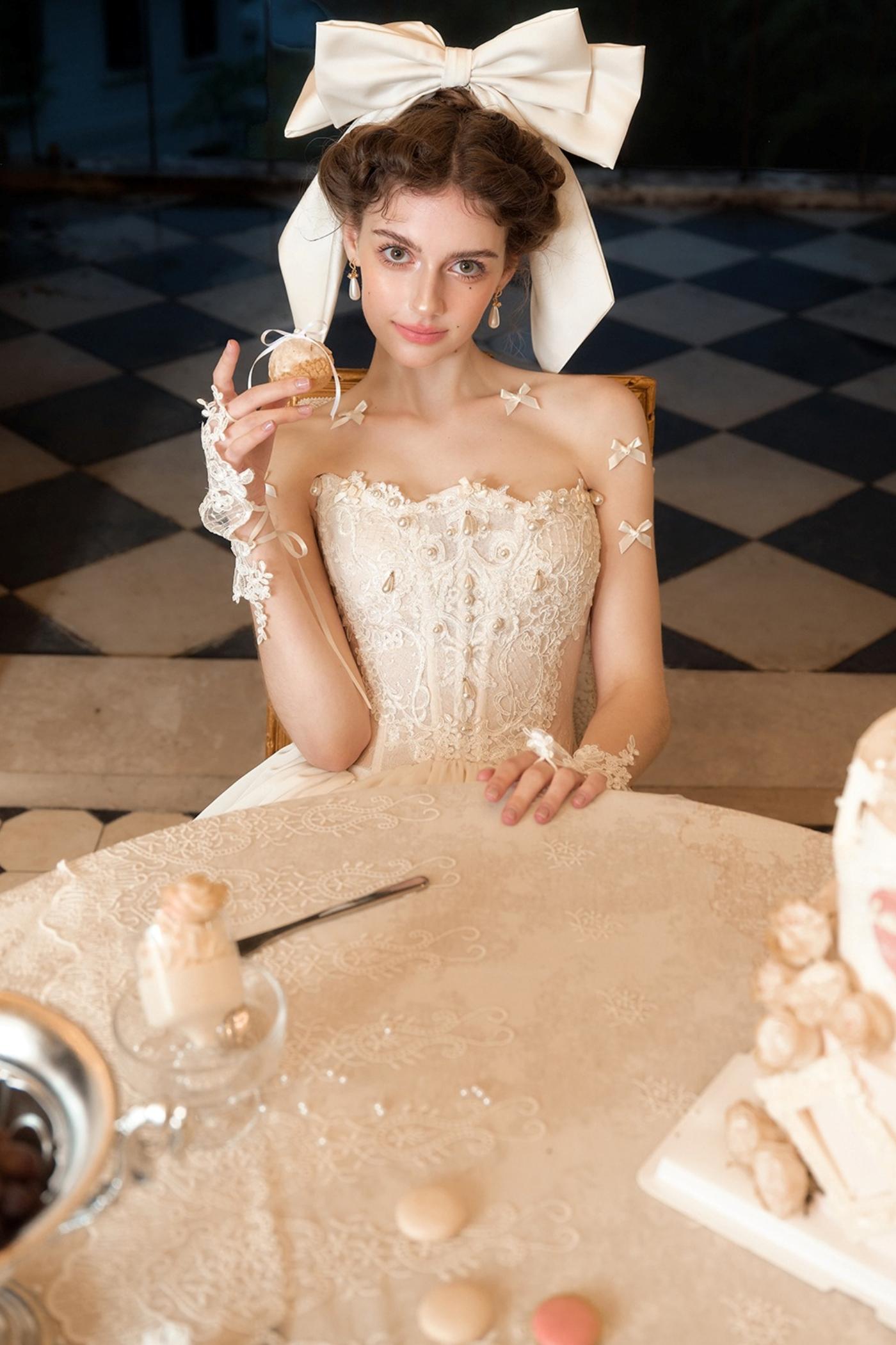 French Wedding Gown Dress