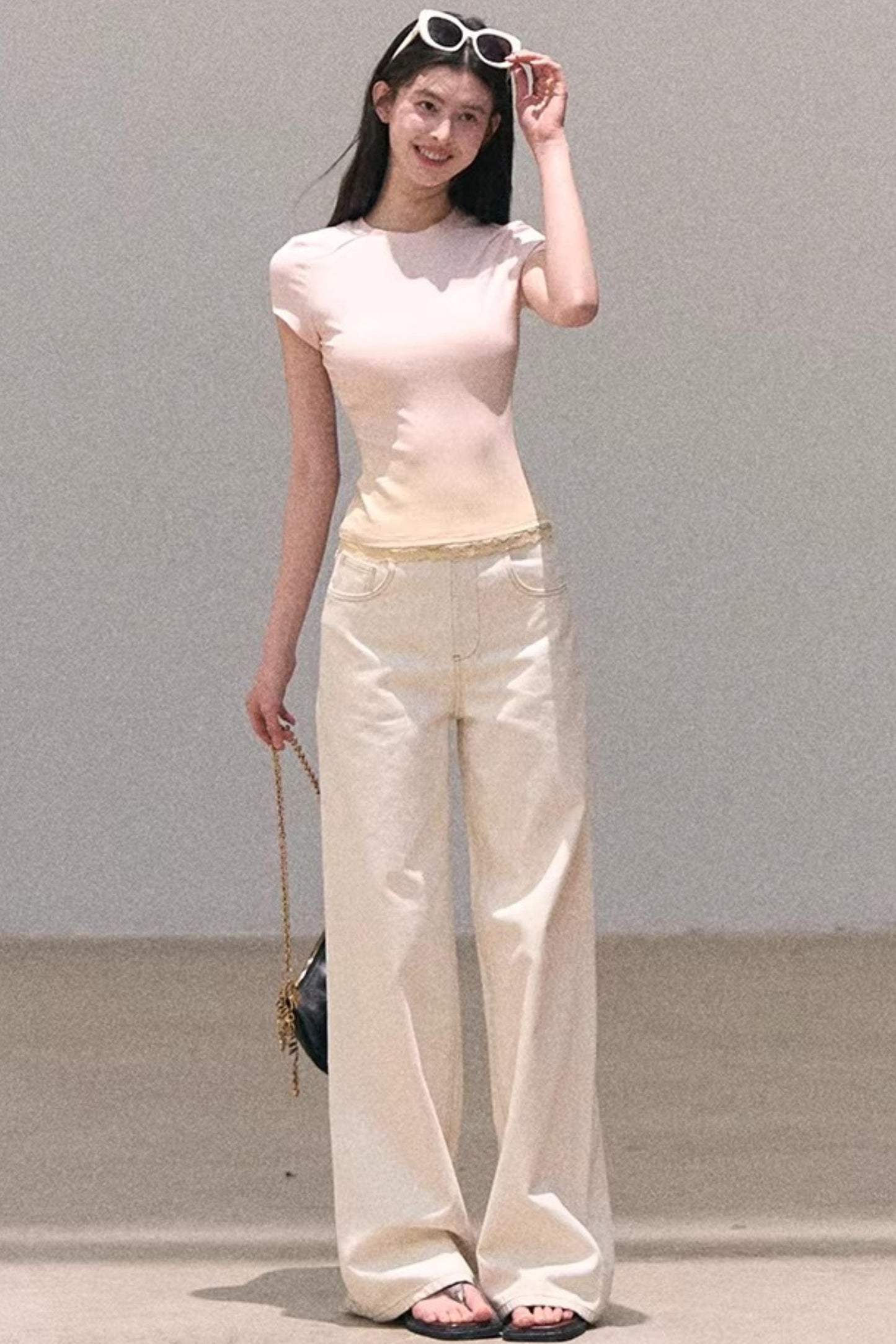 Melody Gradient Lace Top