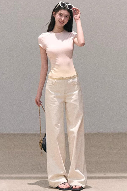 Melody Gradient Lace Top