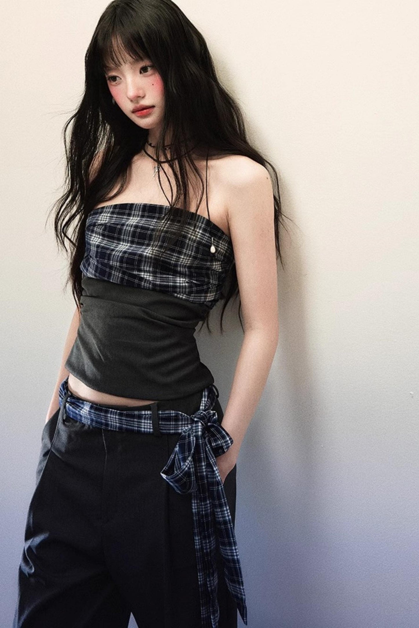 Smocked Top & Wide Leg Pants Set-Up