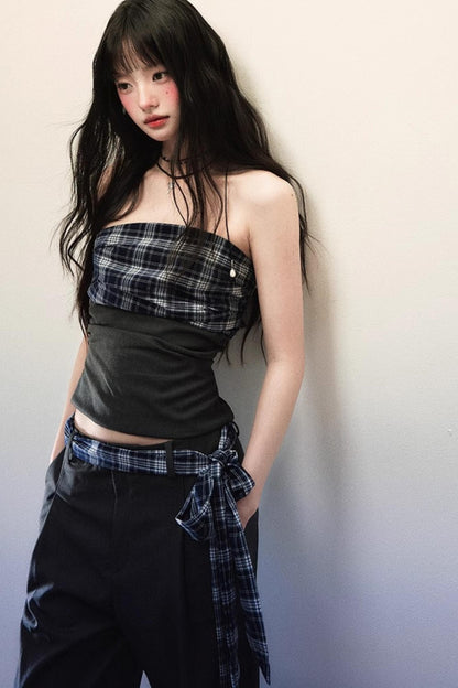 Smocked Top & Wide Leg Pants Set-Up