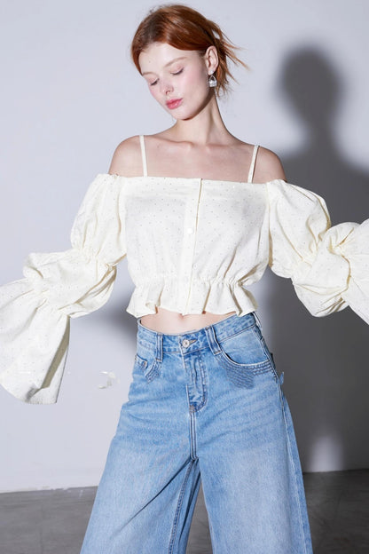 Sweet Bubble Bell Chic Top