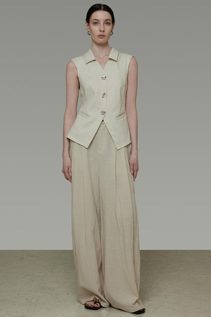 Summer Womens Beige Vest