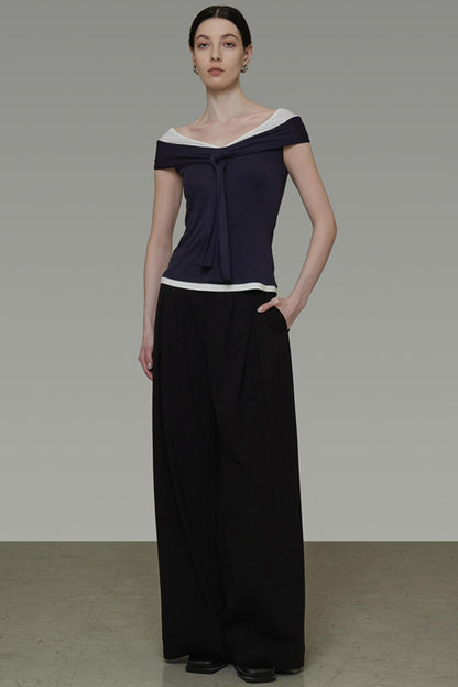 Sleek Summer One-Shoulder Top