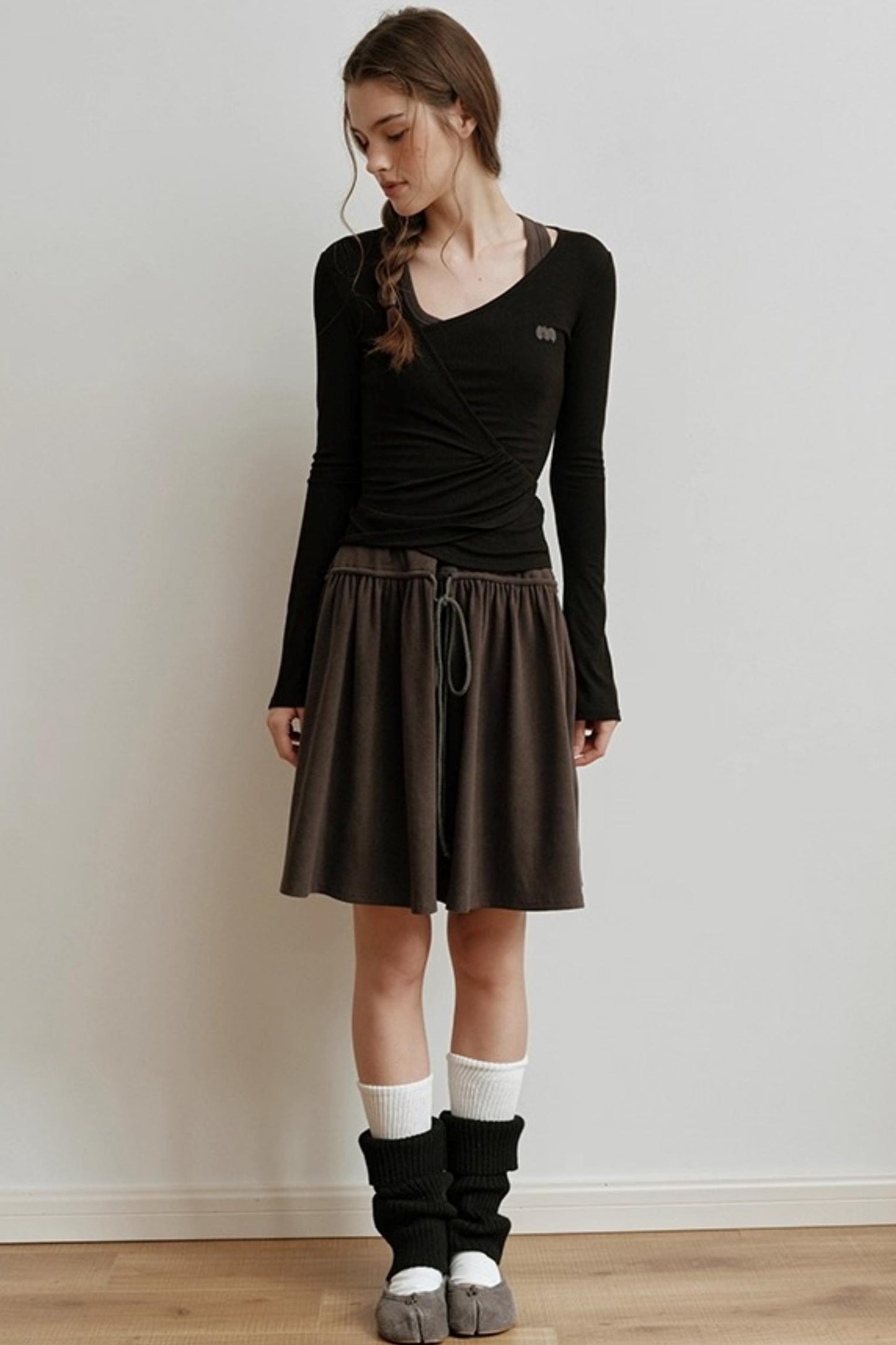 Floral Embroidered Knit Dress