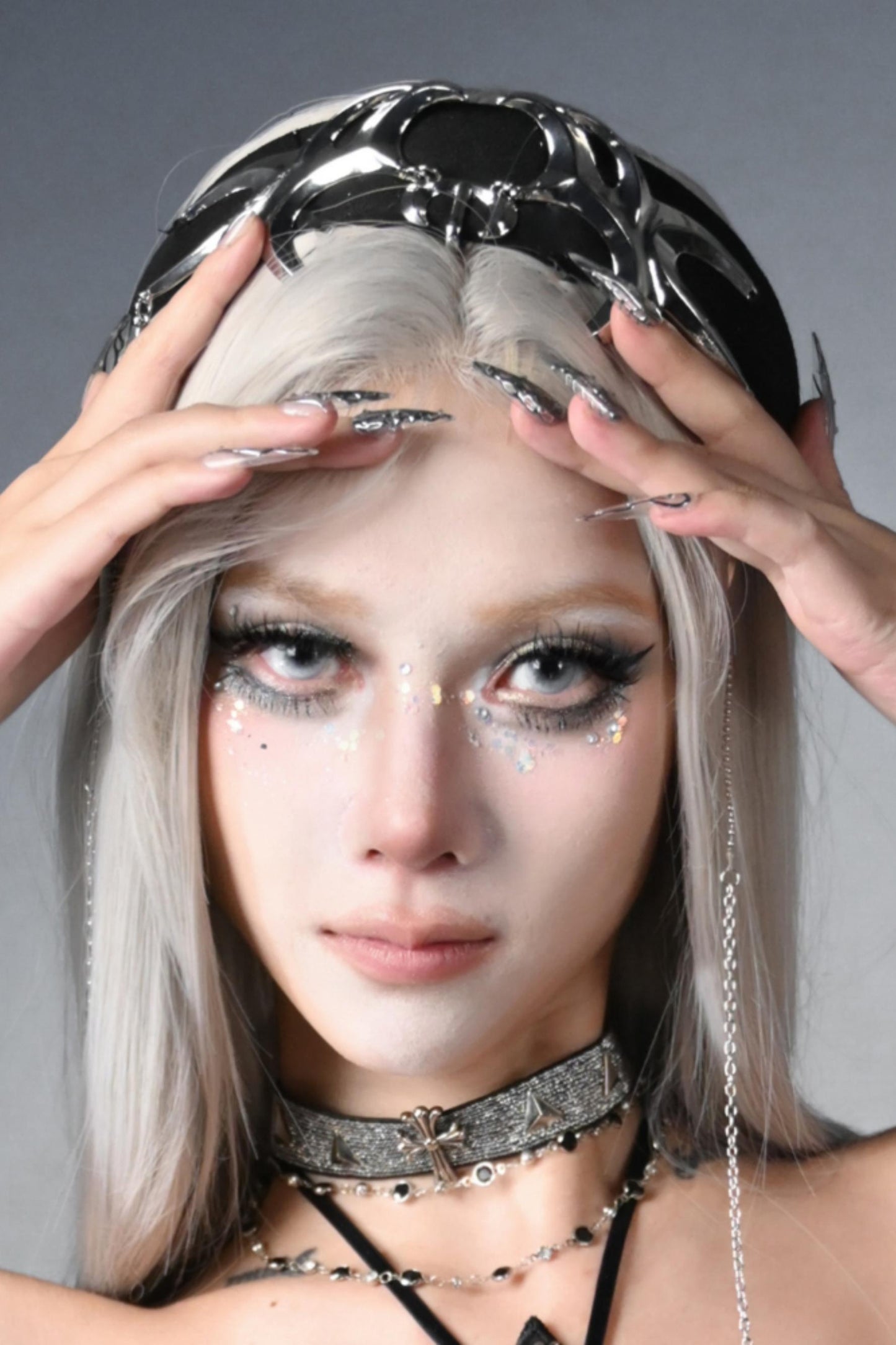 Punk Metal Chain Hair Accessories