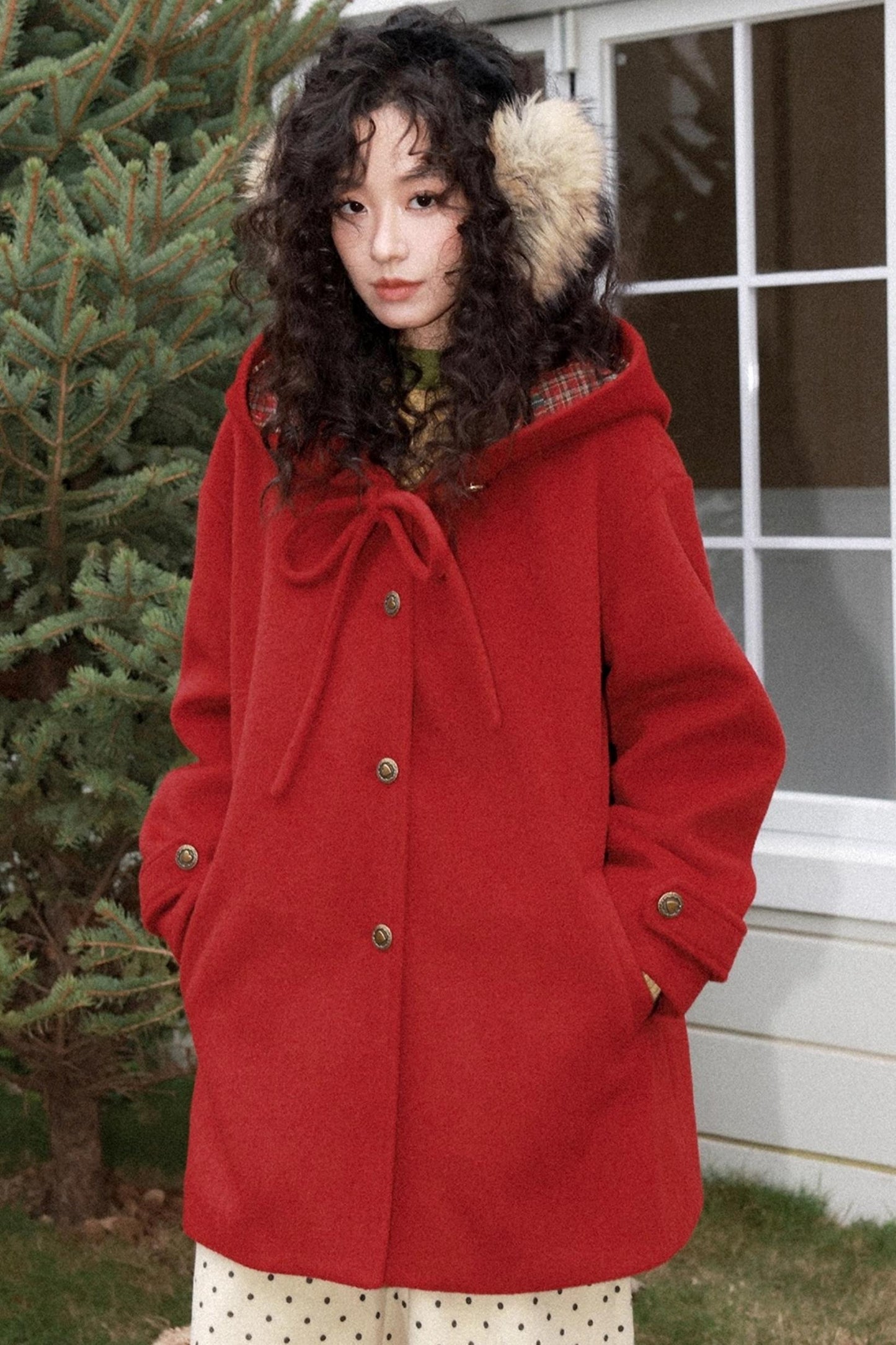 Falling Star Wool Coat Set-Up