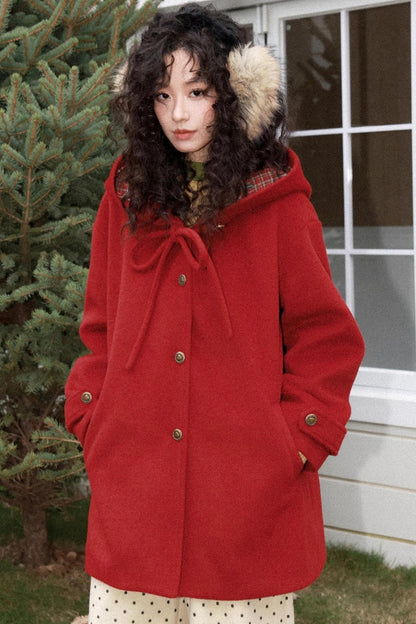 Falling Star Wool Coat Set-Up