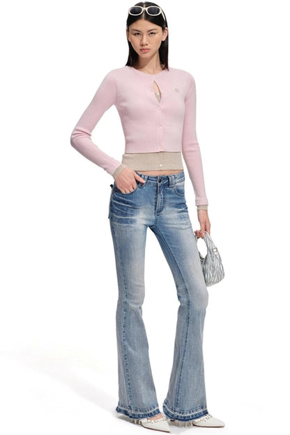 Sheep Wool Knit Cardigan