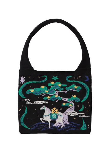 Chinese-Style Knitted Dress Set-Up