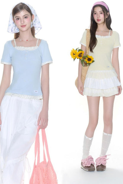 Floral Short Sleeve T-Shirt