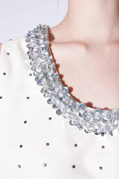 Delicate Square Diamond Vest