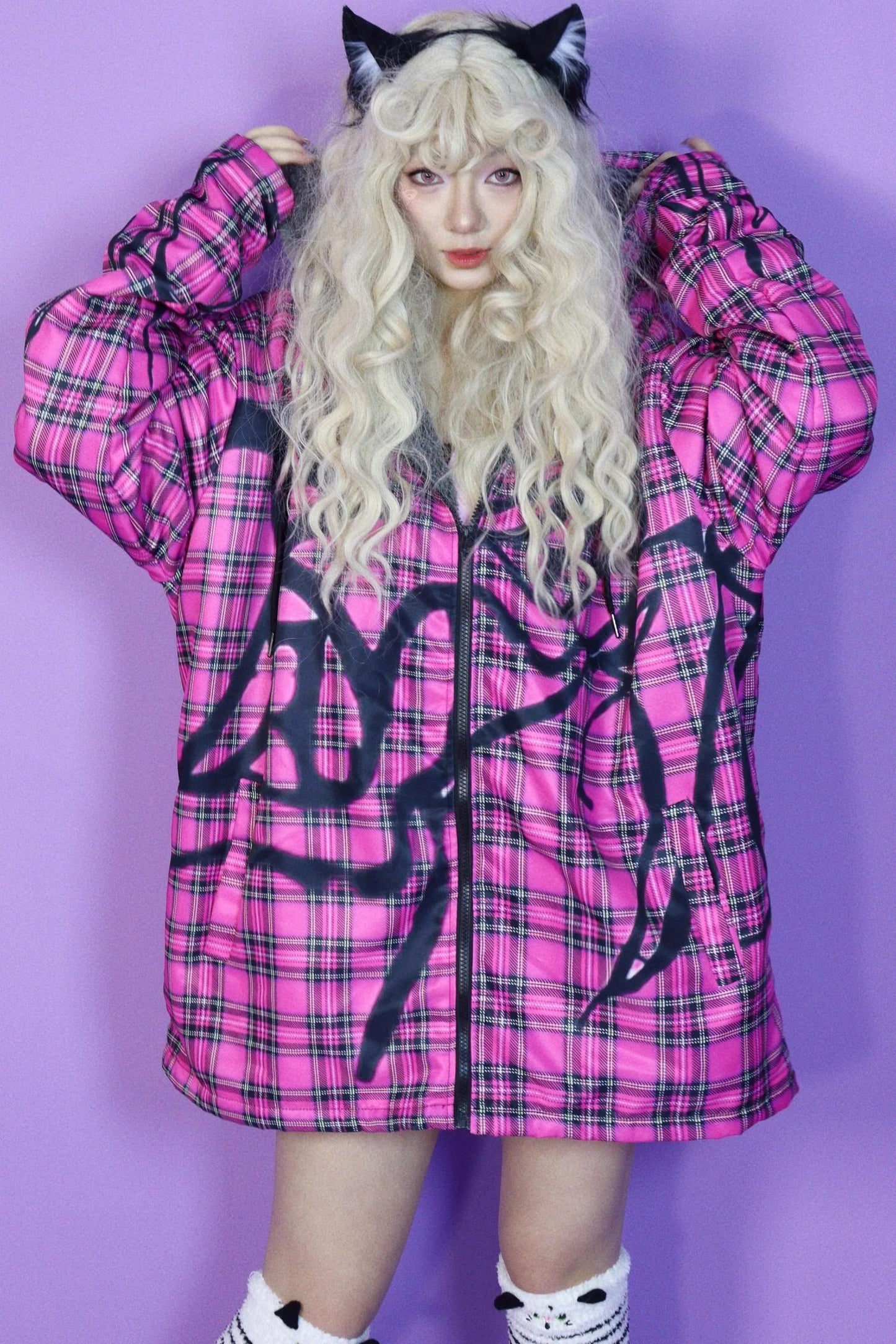 Winter Cotton Hooded Jacket