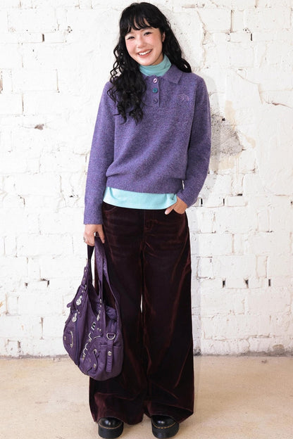 Flocked Light-Reflective Jeans