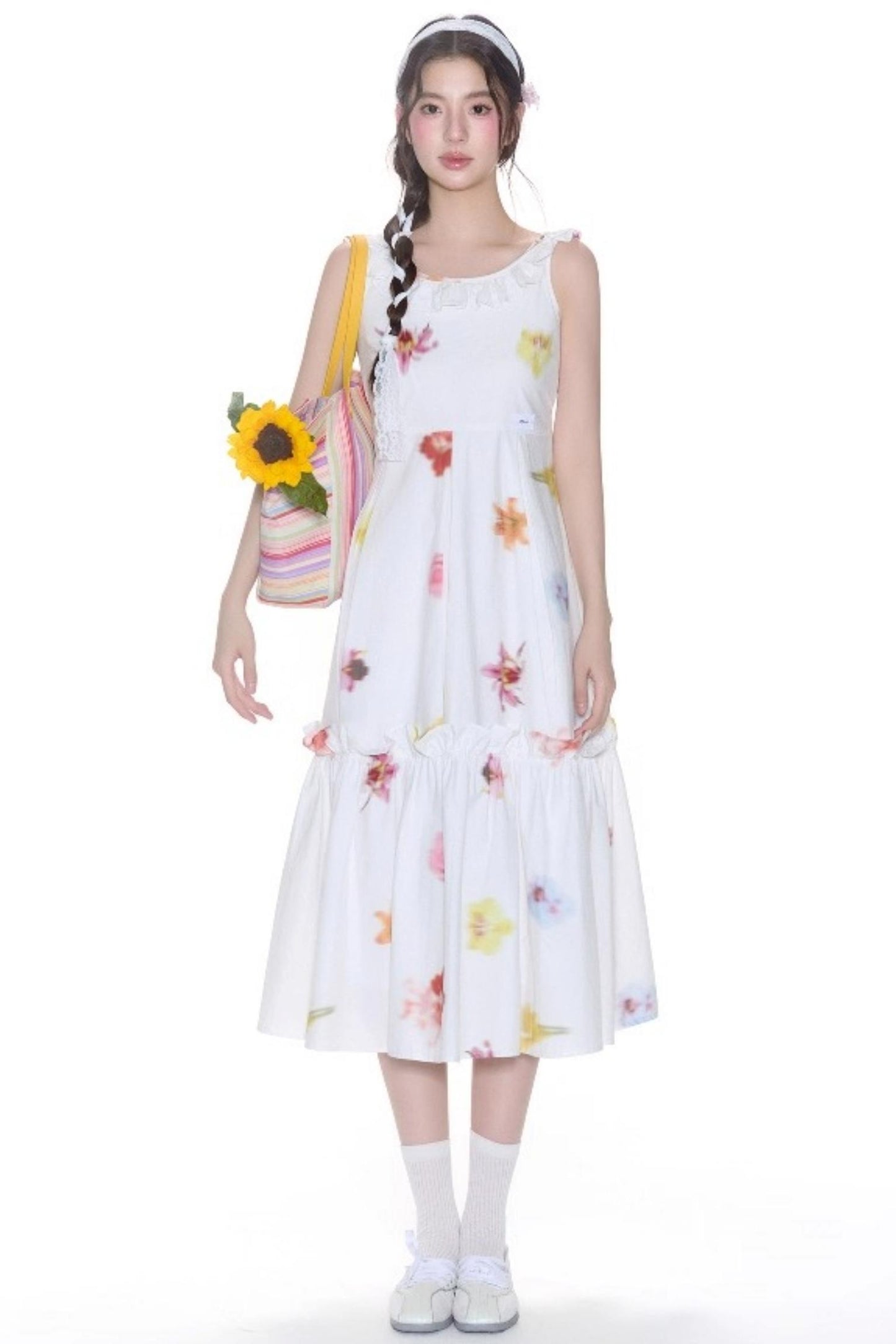 Floral Fairy A-Line Dress