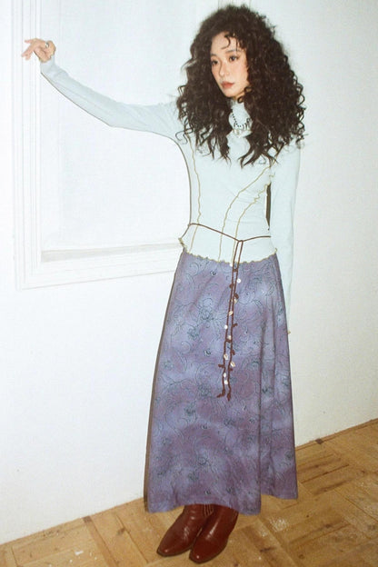 Floral Philosophy Skirt