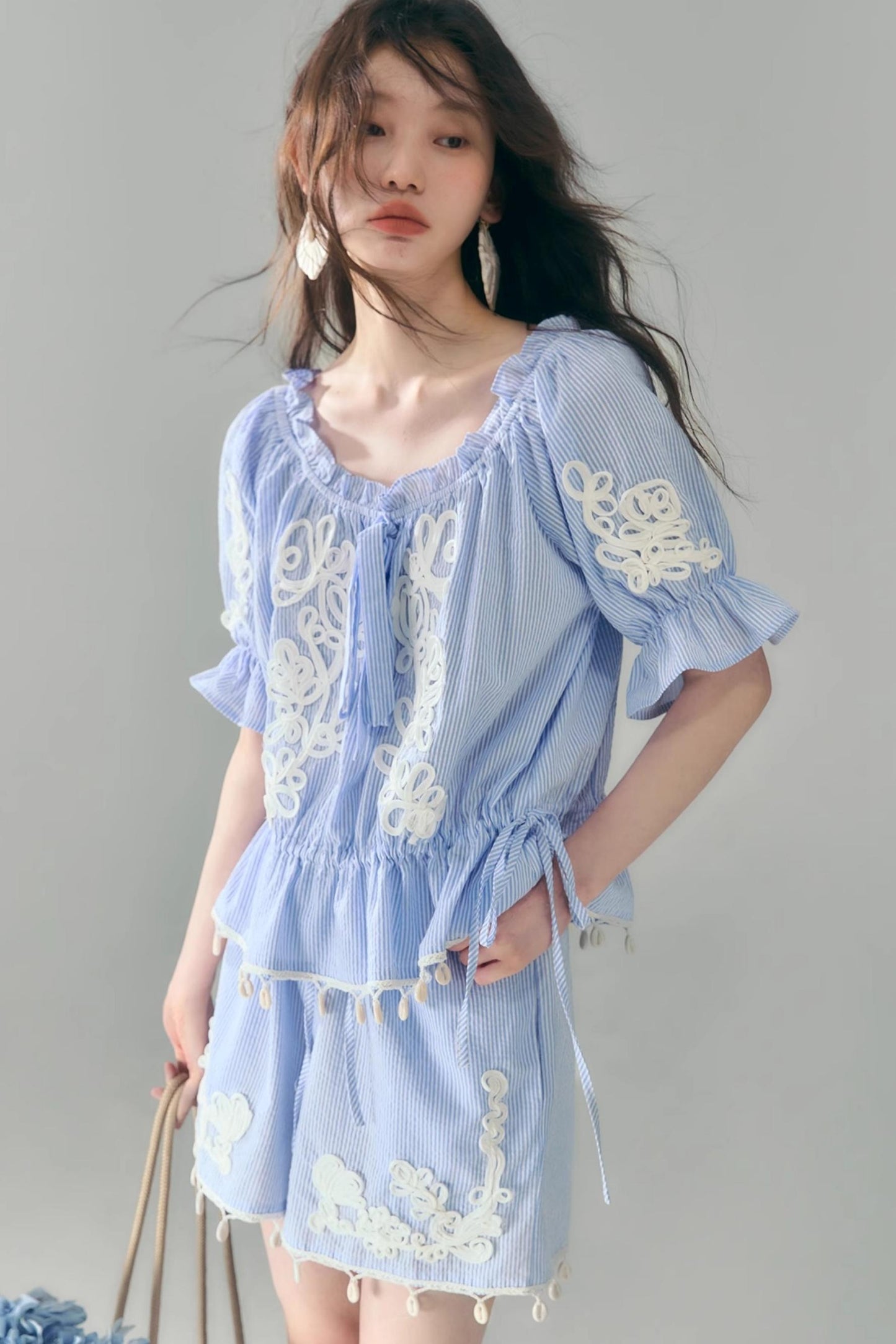 Bloom Embroidered Set-Up