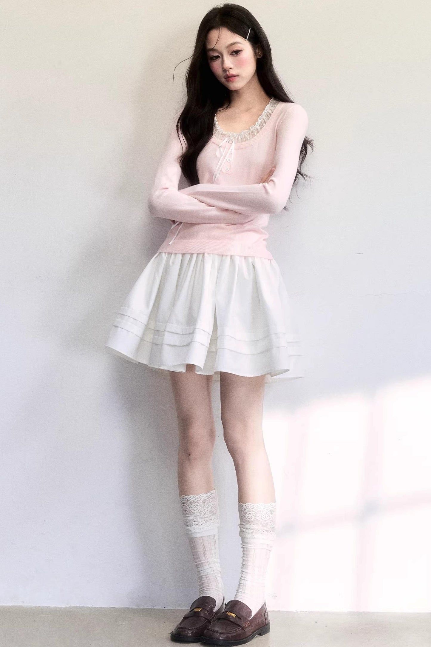 Spring Mist Knit Top
