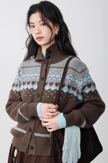 Sea Salt Fair Isle Cardigan