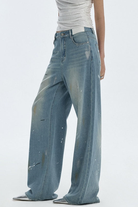 Summer Design Straight-Leg Pants