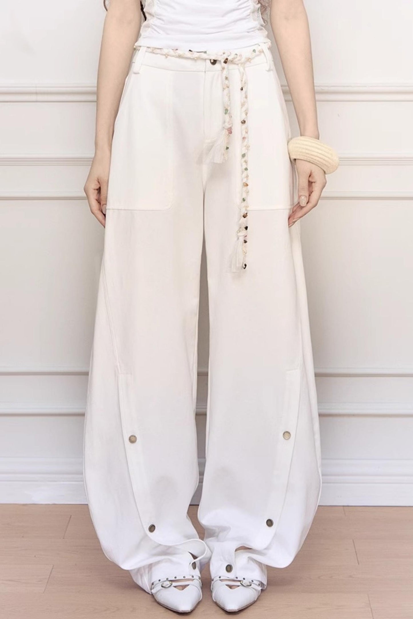 Elegant Wide-Leg Pants