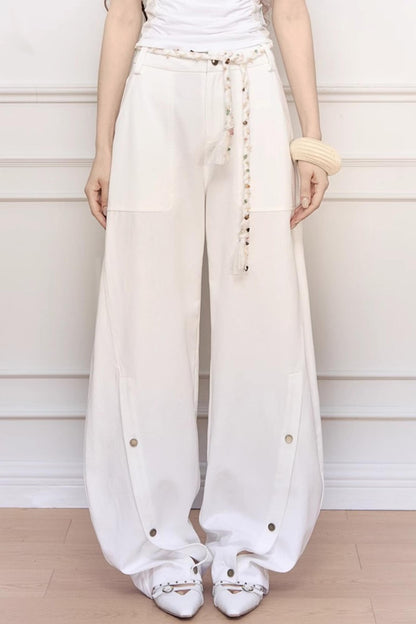 Elegant Wide-Leg Pants