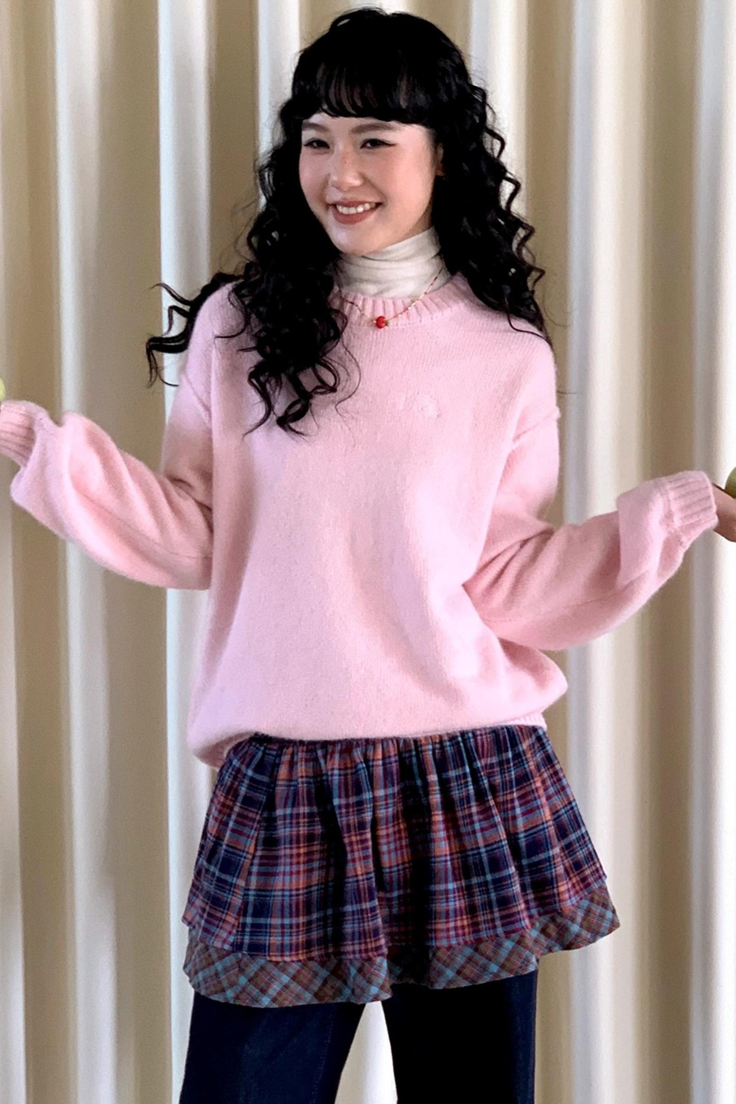 Rainbow Candy Alpaca Sweater