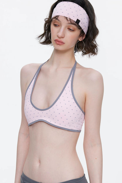 Color-Blocked Wool Knit Top Set-Up