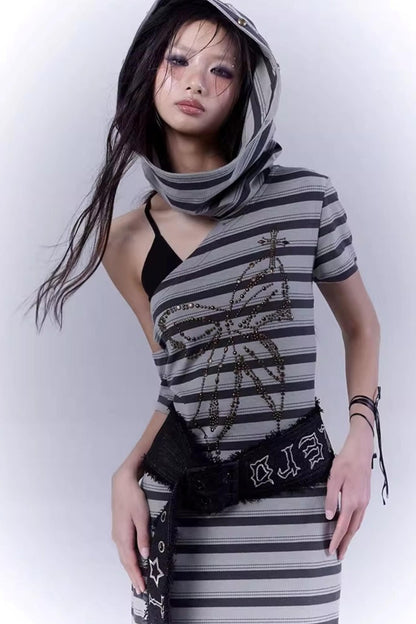 Striped Wasteland Dress Set-Up