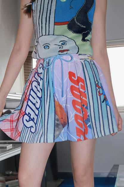 Purple Quirk Summer Shorts