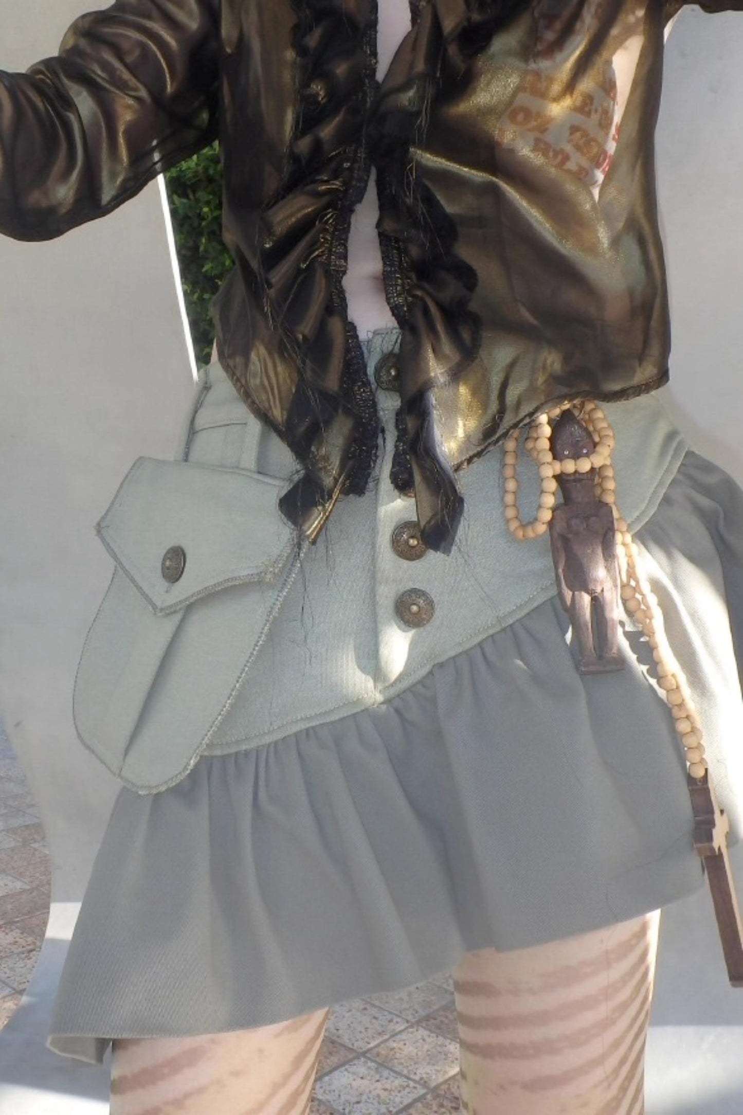 Satin Elegant Mini Skirt