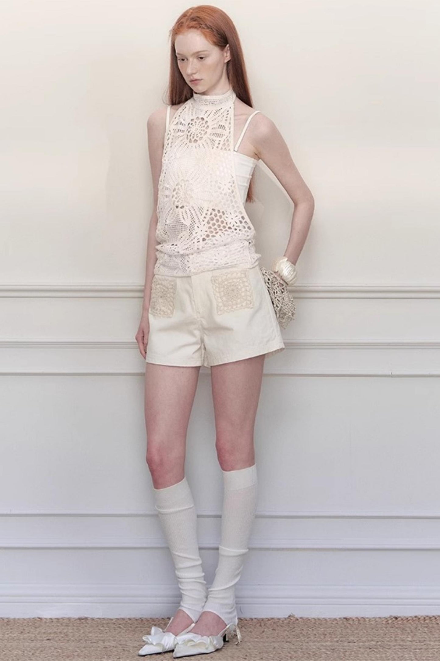 Thorn Flower Knit Tank