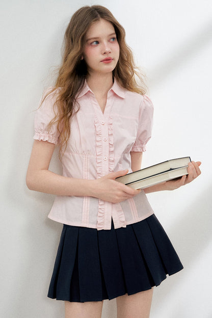 Wooden Pink Polo Shirt