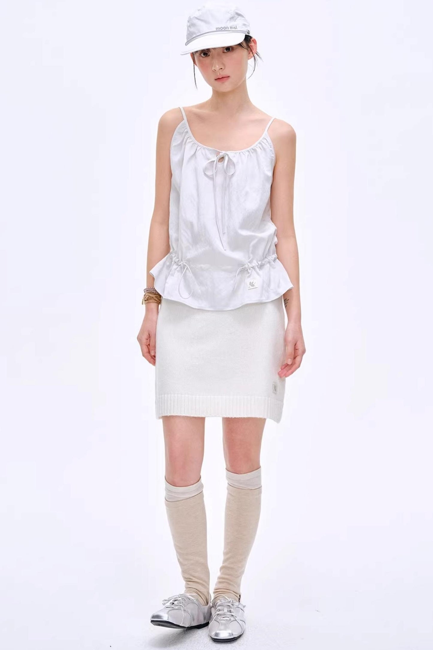 Lyocell Tie-Waist Camisole