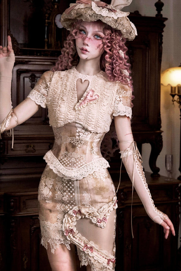 Vintage Lace Summer Top