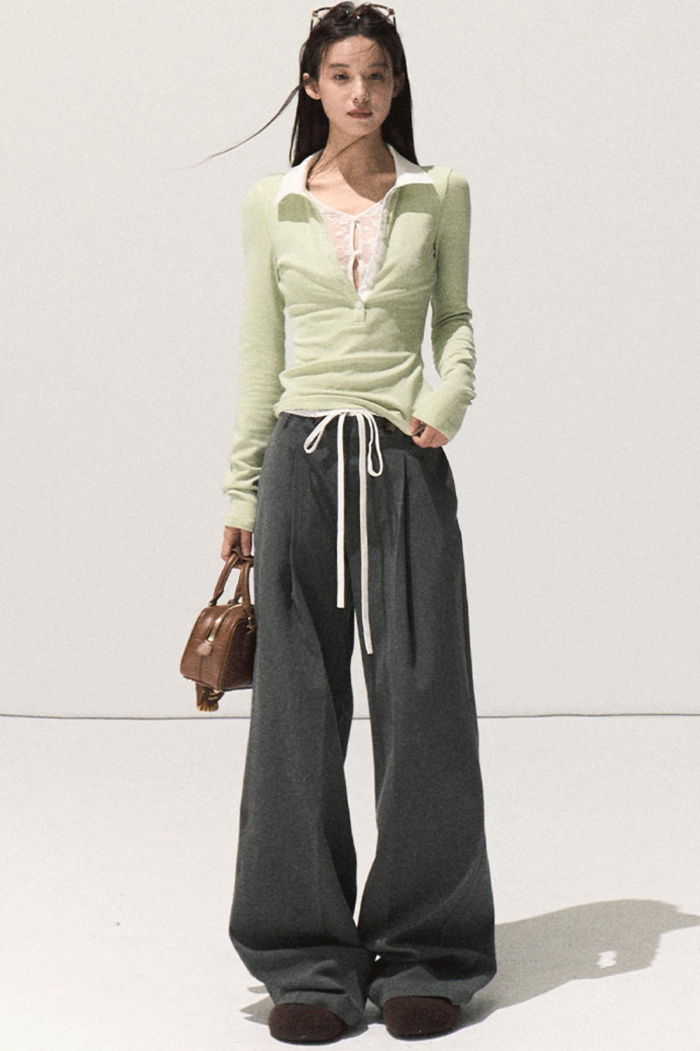 Breath Wide-Leg Pants