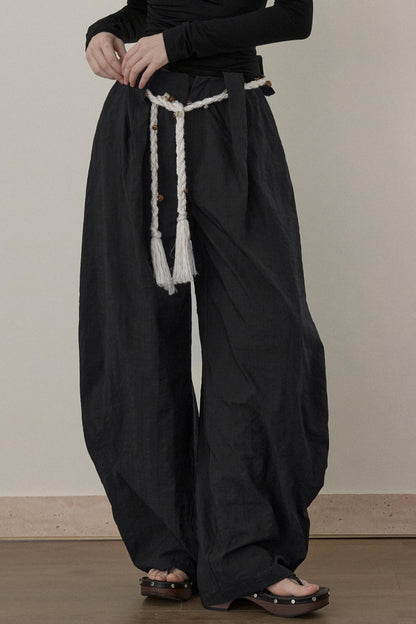 Lazy Retro Loose Casual Pants