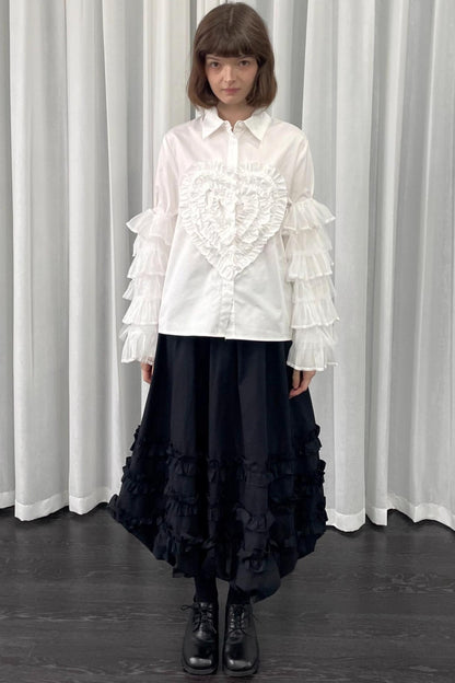 Multi-Layer Lace Mesh Sleeves