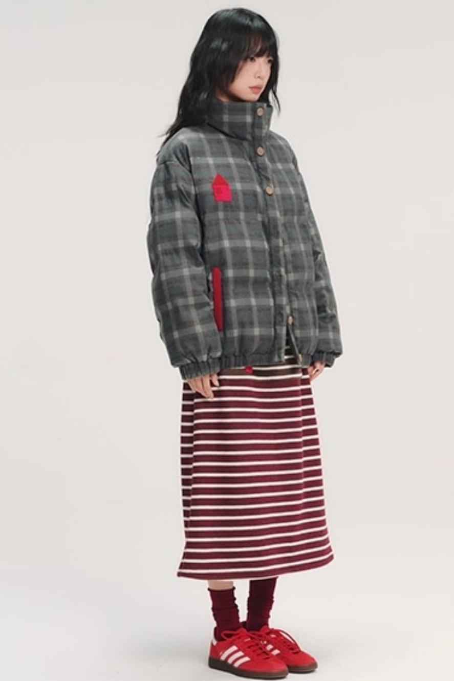 Colorful 3D Embroidery Skirt