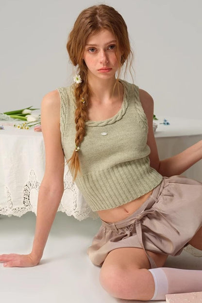 Charming Parisian Knit Undershirt